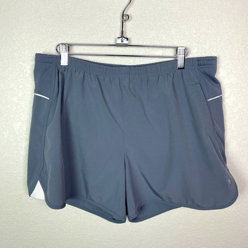 DANSKIN NOW Gray Running Shorts w/lining Sz M
